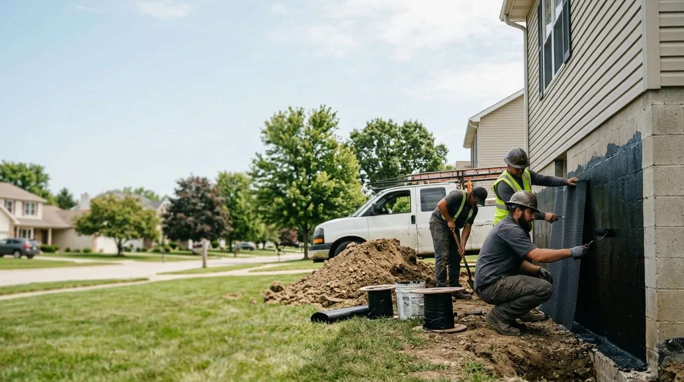Basement Waterproofing in Camden, IN near me